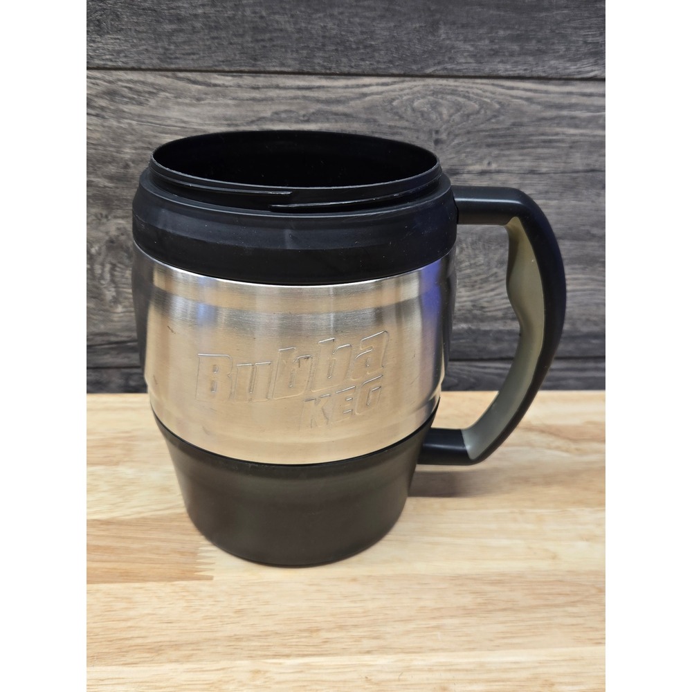 Bubba Keg 52oz Insulated Travel Mug Stainless Steel Black Large Coffee Cup NoLid